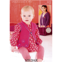 SLX 4473 Cardigan & Waistcoat